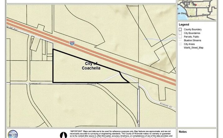 Pictures of Land property located at Dillion Road, Coachella, CA 92236 for sales - image #1