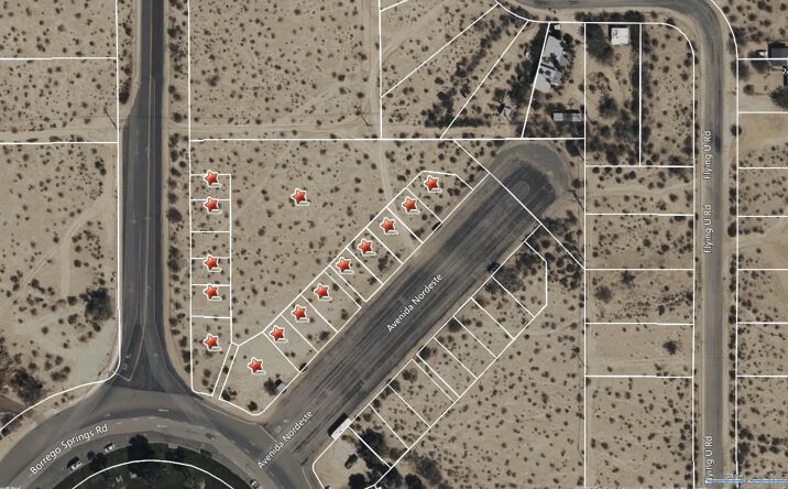 Pictures of Land property located at Town Center Christmas Circle Unit 0, Borrego Springs, CA 92004 for sales - image #1