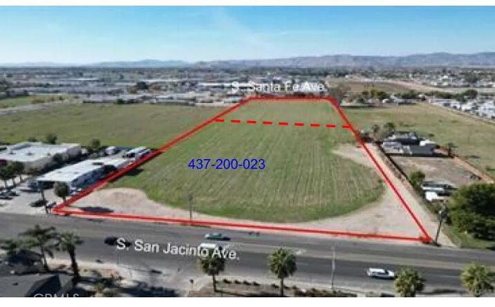 Pictures of Land property located at 1300 San Jacinto, San Jacinto, CA 92583 for sales - image #1