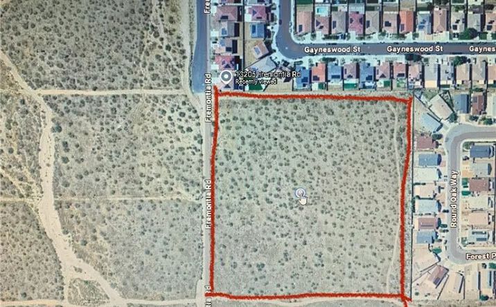 Pictures of Land property located at Fremontia, Victorville, CA 92392 for sales - image #1