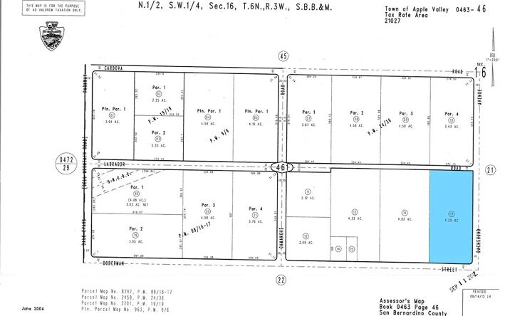 Pictures of Land property located at Doberman St #2, Apple Valley, CA 92307 for sales - image #1