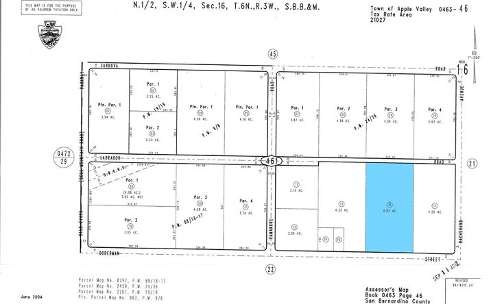 Pictures of Land property located at Doberman St, Apple Valley, CA 92307 for sales - image #1