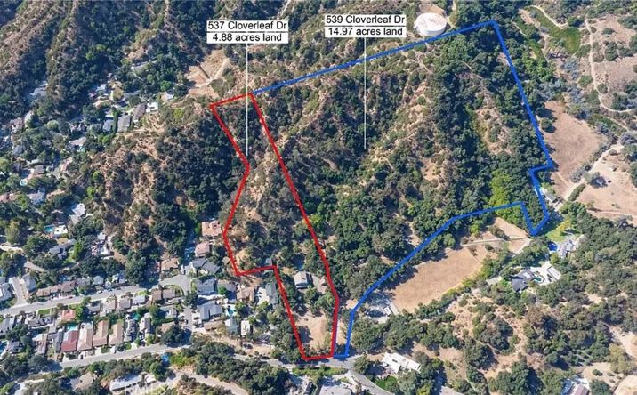 Pictures of Land property located at 537 Cloverleaf Dr, Monrovia, CA 91016 for sales - image #1