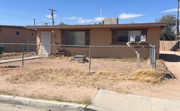 Pictures of Multifamily property located at 128 W Haloid, Ridgecrest, CA 93555 for sales - image #1