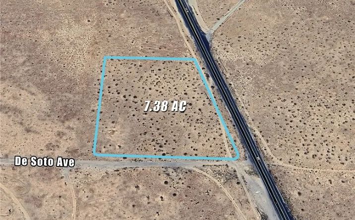 Pictures of Land property located at De Soto, Adelanto, CA 92301 for sales - image #1