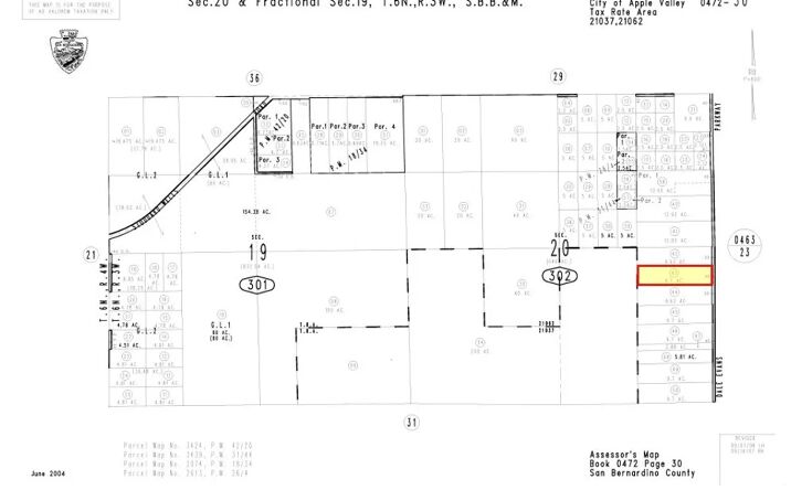 Pictures of Land property located at Dale Evans Pkwy, Apple Valley, CA 92307 for sales - image #1