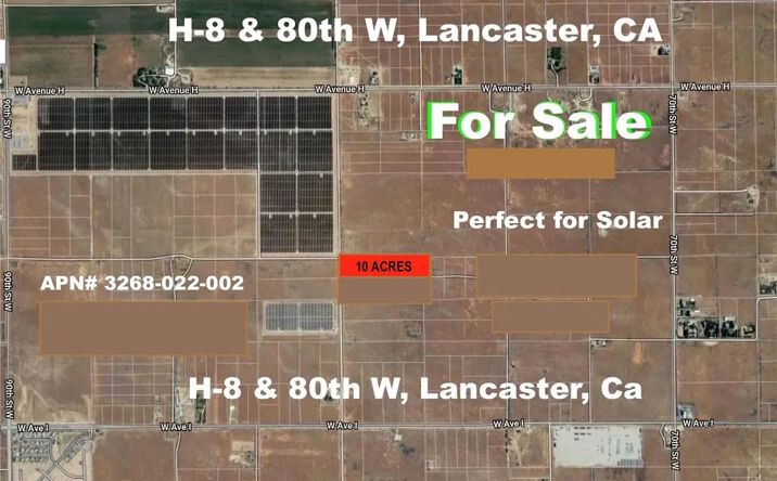 Pictures of Land property located at 80 Avenue H, Lancaster, CA 93536 for sales - image #1
