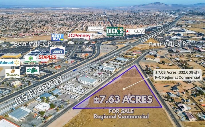 Pictures of Land property located at Mariposa, Hesperia, CA 92345 for sales - image #1