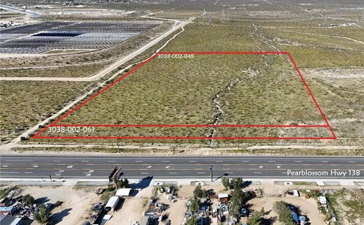 Pictures of Land property located at Pearbloosom Hwy, Pearblossom, CA 93553 for sales - image #1