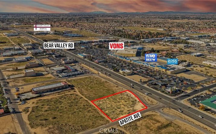 Pictures of Land property located at Apatite, Victorville, CA 92395 for sales - image #1