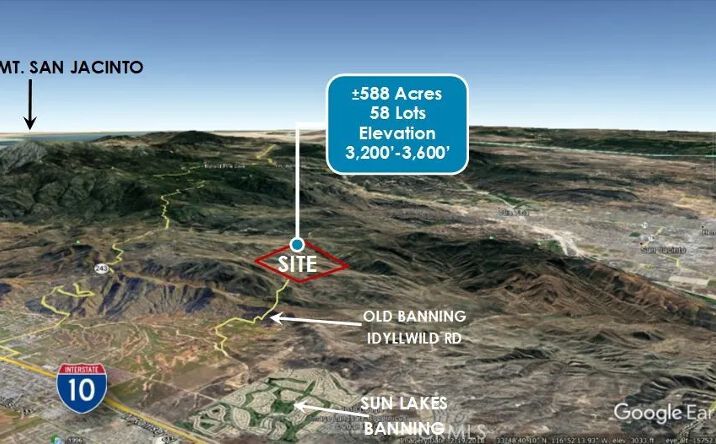 Pictures of Land property located at Old Idyllwild Rd, Banning, CA 92220 for sales - image #1