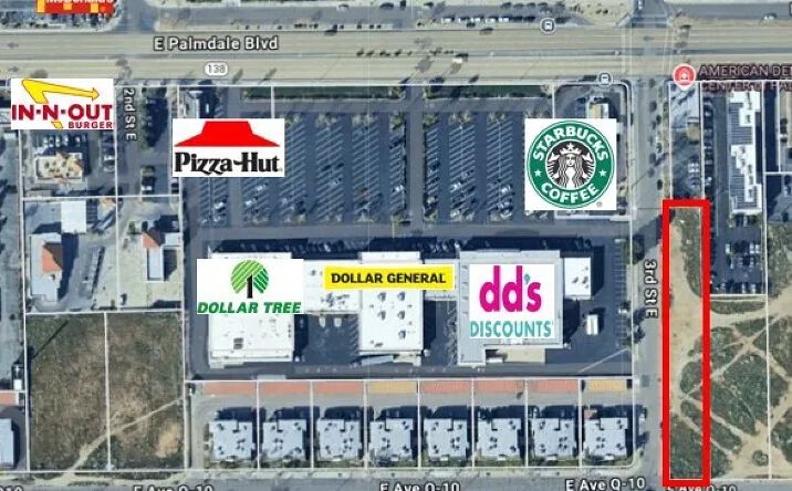 Pictures of Land property located at Cor 3rd Ste Ave Q10, Palmdale, CA 93550 for sales - image #1
