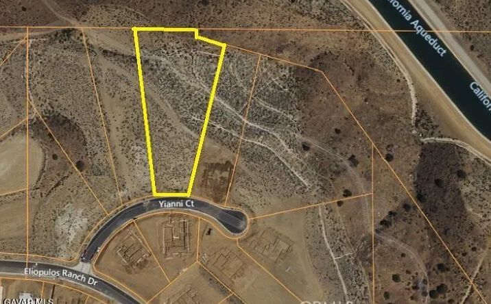 Pictures of Land property located at Joshua Ranch Lot On Yianni Ct, Palmdale, CA 93551 for sales - image #1