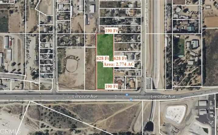 Pictures of Land property located at Limonite, Jurupa Valley, CA 91752 for sales - image #1