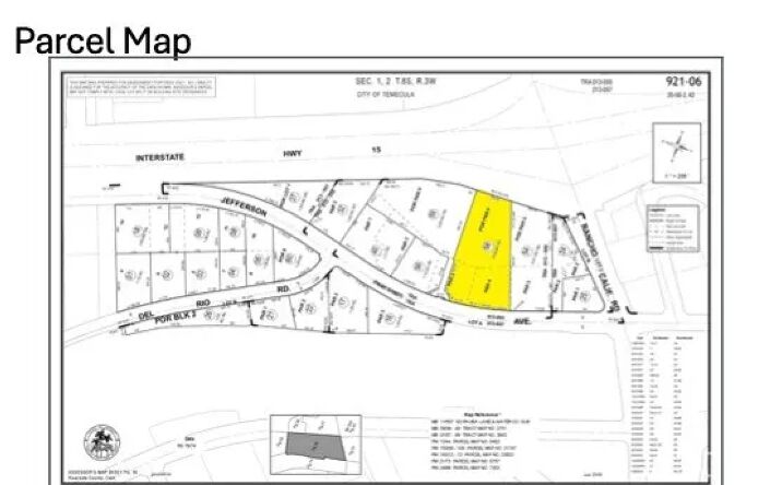 Pictures of Land property located at 28170 Jefferson, Temecula, CA 92590 for sales - image #1