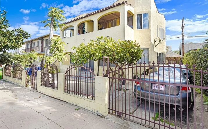 Pictures of Multifamily property located at 1608 Cimarron Street, Los Angeles, CA 90019 for sales - image #1