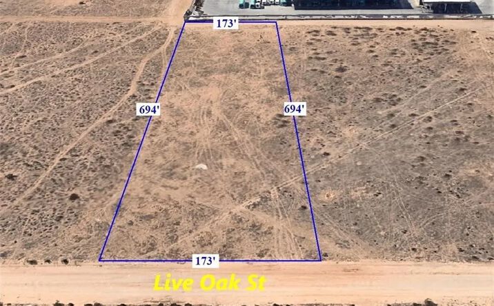Pictures of Land property located at Live Oak, Hesperia, CA 92345 for sales - image #1