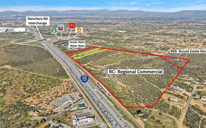 Pictures of Land property located at Mariposa, Hesperia, CA 92344 for sales - image #1