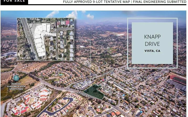 Pictures of Land property located at 1790 Knapp Dr. Unit 000, Vista, CA 92084 for sales - image #1