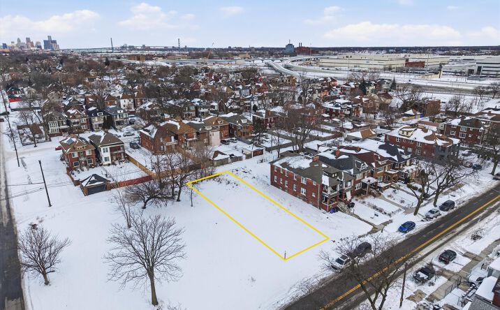 Pictures of Land, Multifamily property located at 1098 Waterman Street, Detroit, MI 48209 for sales - image #1