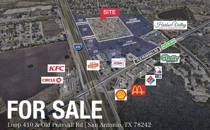 Pictures of Land property located at Loop 410 & Old Pearsall Rd, San Antonio, TX 78242 for sales - image #1