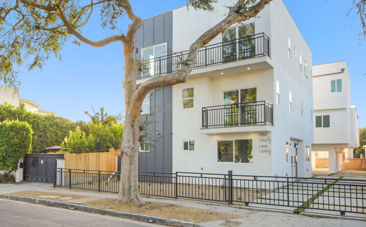 Pictures of Multifamily property located at 1709 Burnside Ave, Los Angeles, CA 90019 for sales - image #1