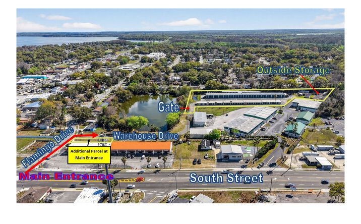 Pictures of Self Storage property located at 1003 & 1007 Warehouse Drive, Leesburg, FL, USA, Leesburg, FL 34748 for sales - image #1