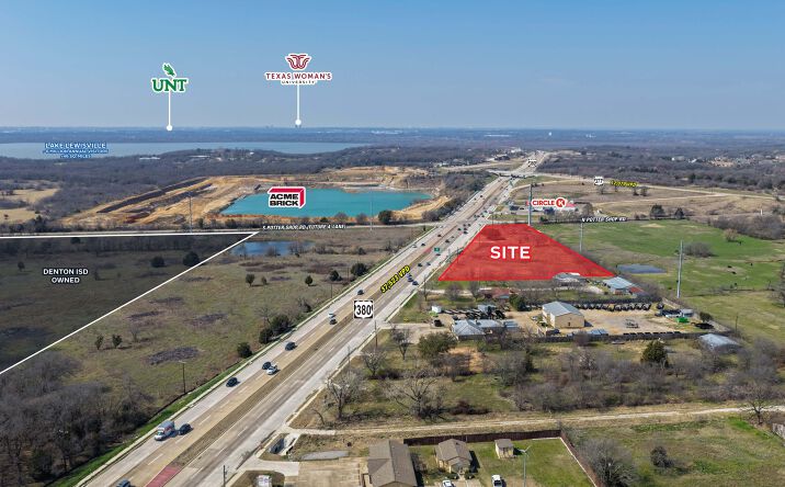 Pictures of Land property located at 7200 US-380, Cross Roads, TX 76227 for sales - image #1
