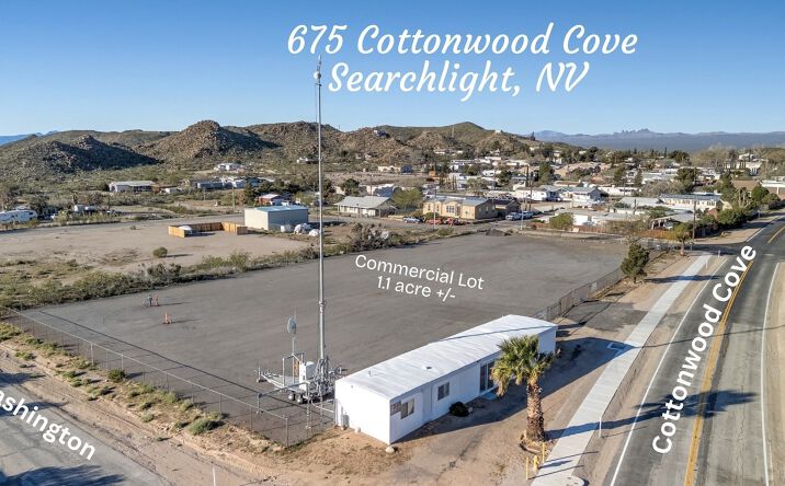 Pictures of Land, Mixed Use, Office, Retail property located at 675 Cottonwood Cove Rd, Searchlight, NV 89046 for sales - image #1