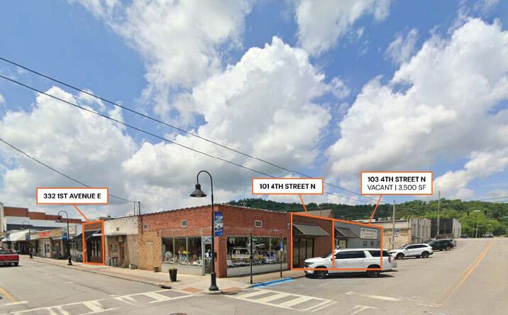 Pictures of Retail, Office property located at 101-103 4th Street North & 332 1st Avenue E, Oneonta, AL 35121 for sales - image #1