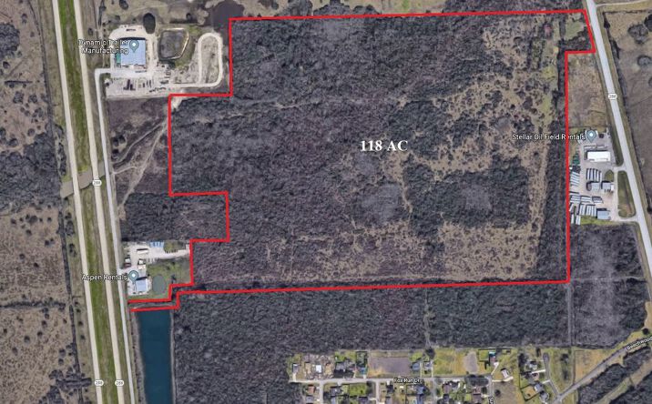 Pictures of Land property located at 118 Acres Highway 288, Angleton, TX 77515 for sales - image #1