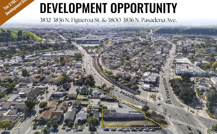 Pictures of Land property located at 3810 Pasadena Ave, Los Angeles, CA 90031 for sales - image #1
