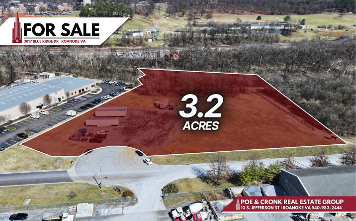 Pictures of Industrial, Land property located at 3821 Blue Ridge Dr, Roanoke, VA 24018 for sales - image #1