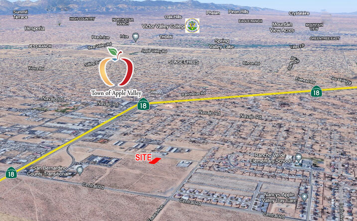 Pictures of Land property located at Valley Dr, Apple Valley, CA 92307 for sales - image #1