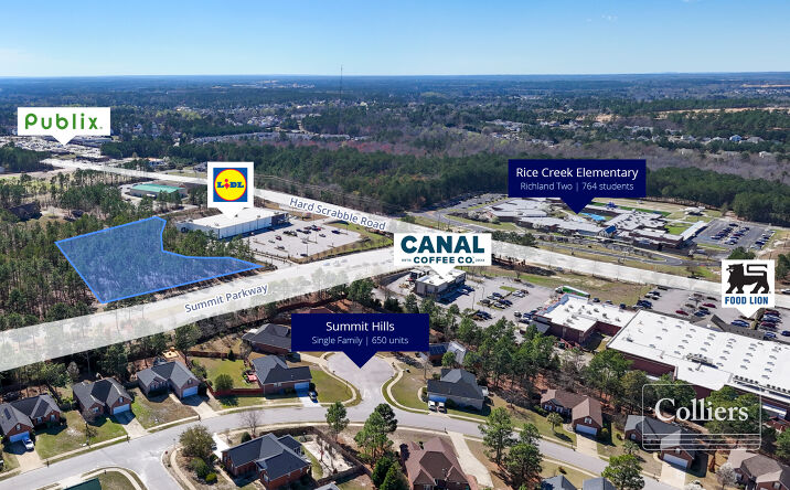 Pictures of Land property located at Summit Pkwy, Columbia, SC 29229 for sales - image #1