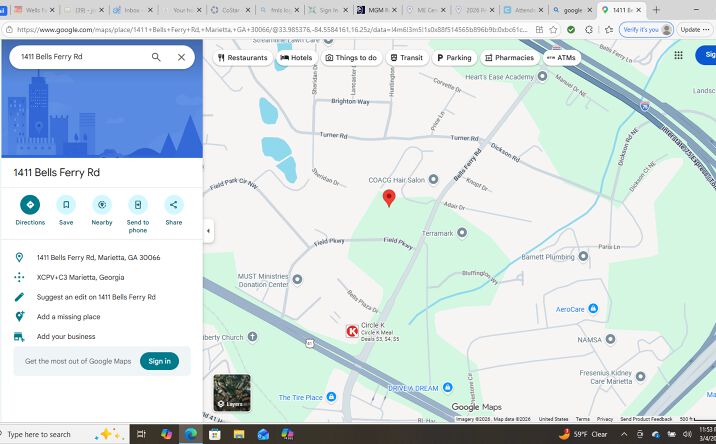 Pictures of Land property located at 1401 Bells Ferry Rd, Marietta, GA 30066, 1411 Bells Ferry Rd, Marietta, GA 30066 for sales - image #1