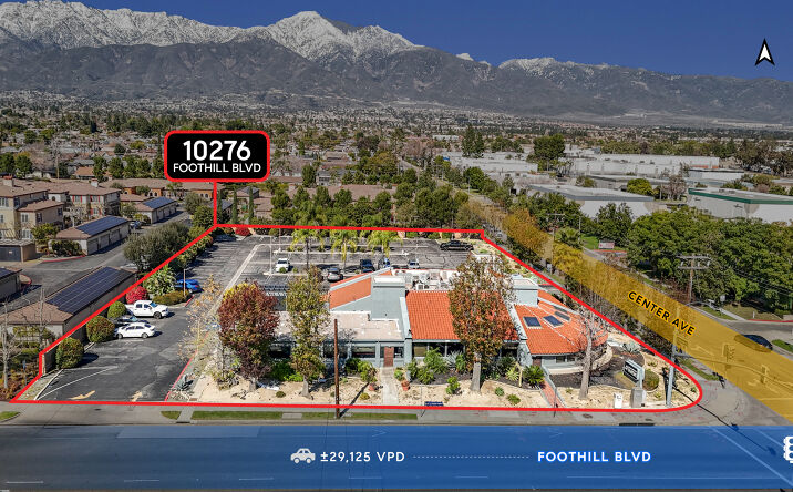 Pictures of Retail property located at 10276 Foothill Blvd, Upland, CA 91786 for sales - image #1