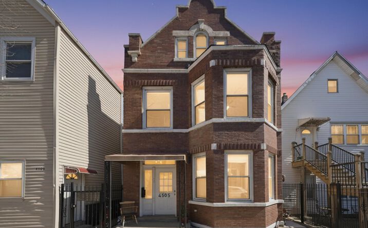 Pictures of Multifamily property located at 4505 S Justine Street, Chicago, IL 60609 for sales - image #1