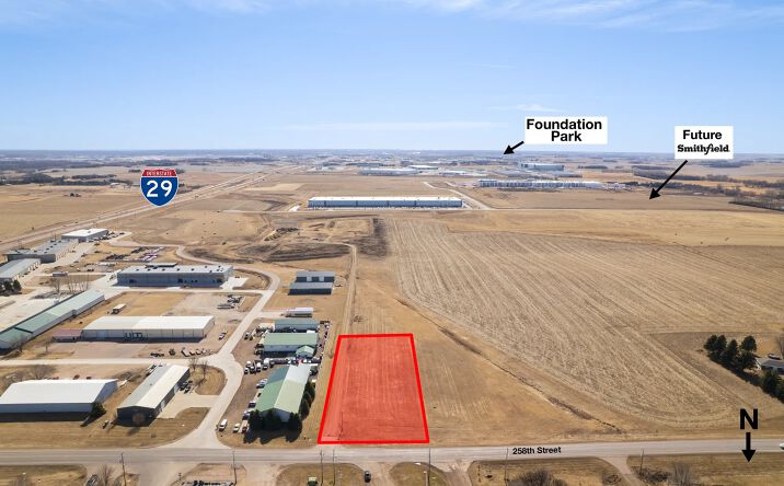 Pictures of Land property located at County Road 130 & 258th Street, Sioux Falls, SD 57107 for sales - image #1