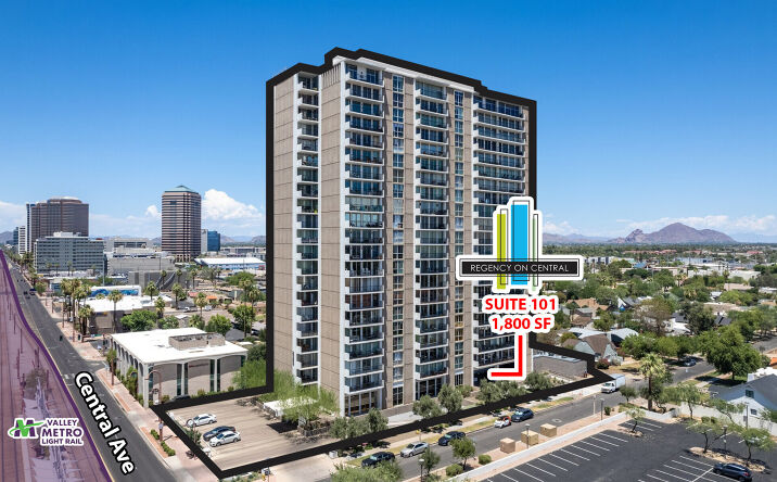 Pictures of Retail, Multifamily property located at 2323 N Central Ave # 101, Phoenix, AZ 85004 for sales - image #1