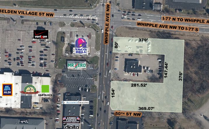 Pictures of Land property located at 5000 Whipple Ave NW, Canton, OH 44718 for sales - image #1