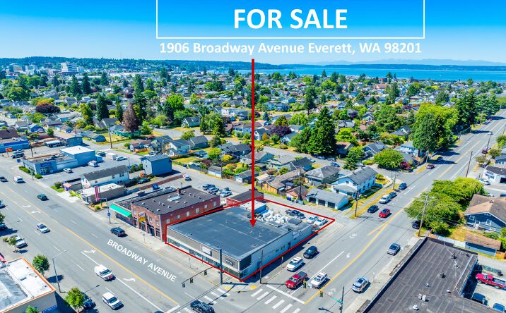 Pictures of Mixed Use, Multifamily, Office, Retail property located at 1906 Broadway Avenue, Everett, WA 98201 for sales - image #1