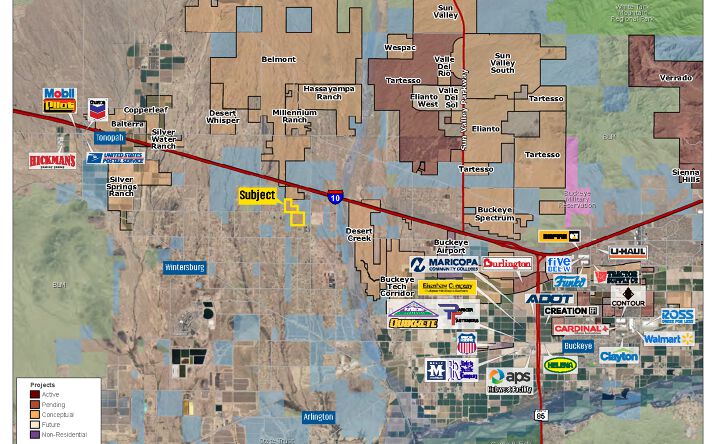 Pictures of Land property located at 339th Avenue & Van Buren Street, Tonopah, AZ 85354 for sales - image #1