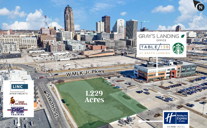 Pictures of Land property located at W Martin Luther King Jr Pkwy, Des Moines, IA 50309 for sales - image #1