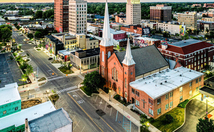 Pictures of Business for Sale, Office, Retail, Land, Special Purpose property located at 201 S Jackson Street, Jackson, MI 49201 for sales - image #1