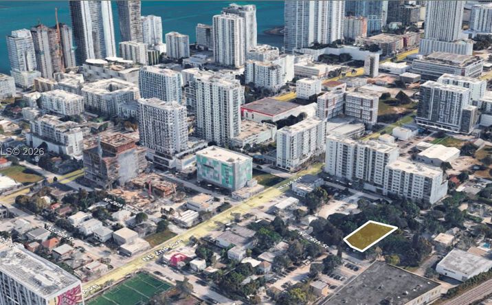 Pictures of Land property located at 142-144 NE 26th St, Miami, FL 33137 for sales - image #1