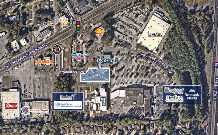 Pictures of Office, Retail property located at 1524 Normandy Village Pkwy, Jacksonville, FL 32221 for sales - image #1