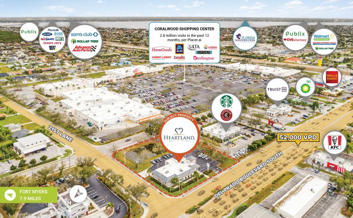 Pictures of Office, Retail property located at 2139 Del Prado Blvd S, Cape Coral, FL 33990 for sales - image #1