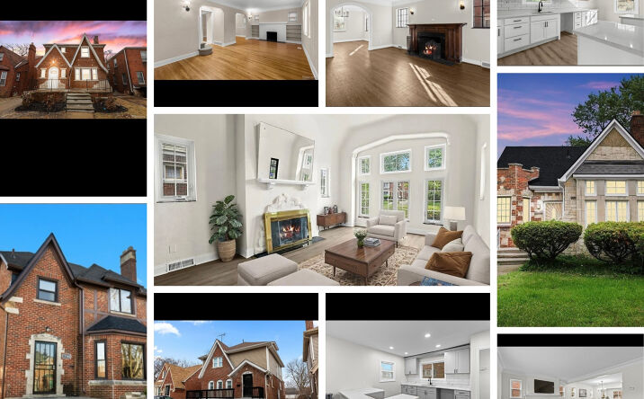 Pictures of Multifamily property located at 17360 Greenlawn St, Detroit, MI 48221 for sales - image #1