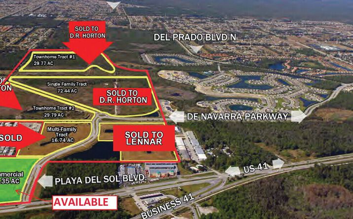 Pictures of Land property located at 16701 N Cleveland Ave, North Fort Myers, FL 33903 for sales - image #1